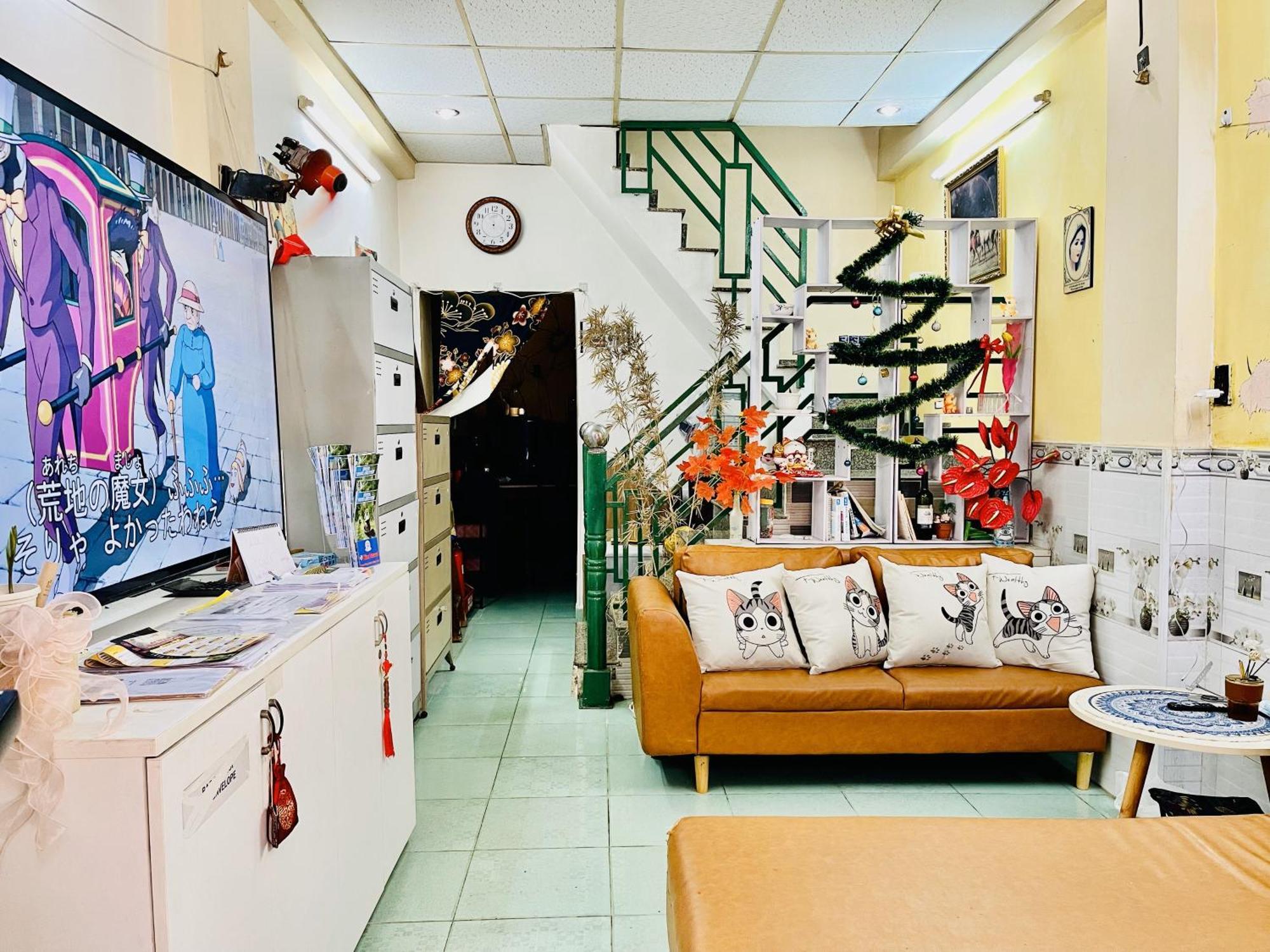 花ren Hostel โฮจิมินห์ซิตี้ ภายนอก รูปภาพ
