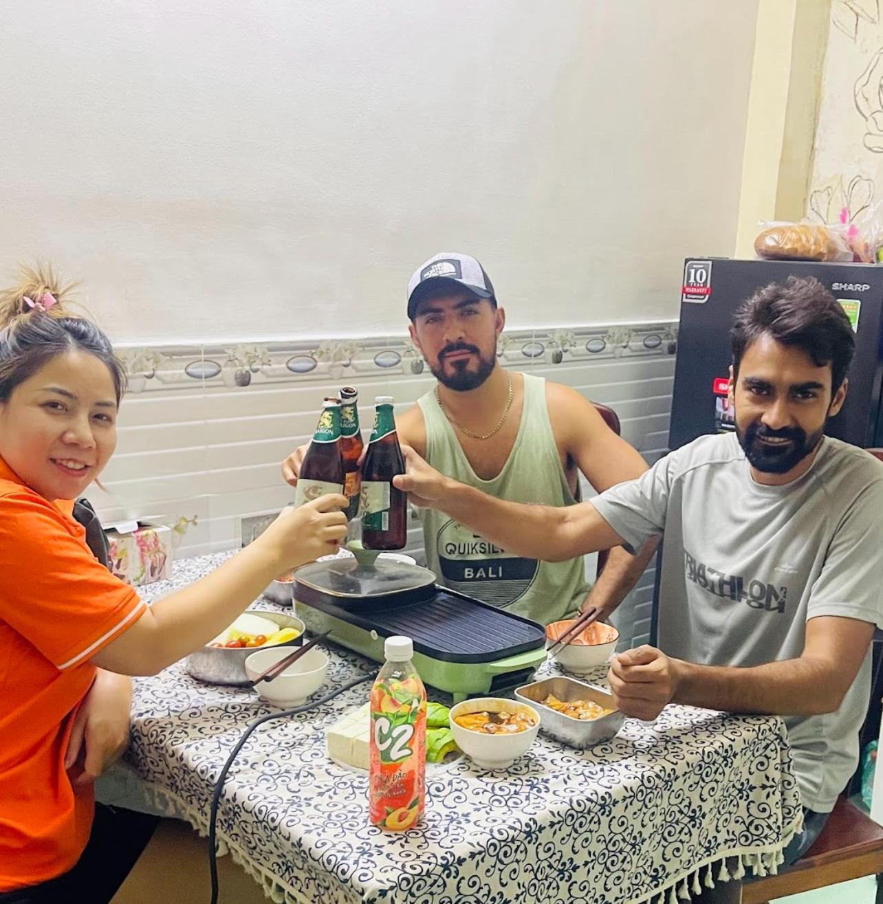 花ren Hostel โฮจิมินห์ซิตี้ ภายนอก รูปภาพ